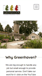 Mobile Screenshot of mygreenhaven.com